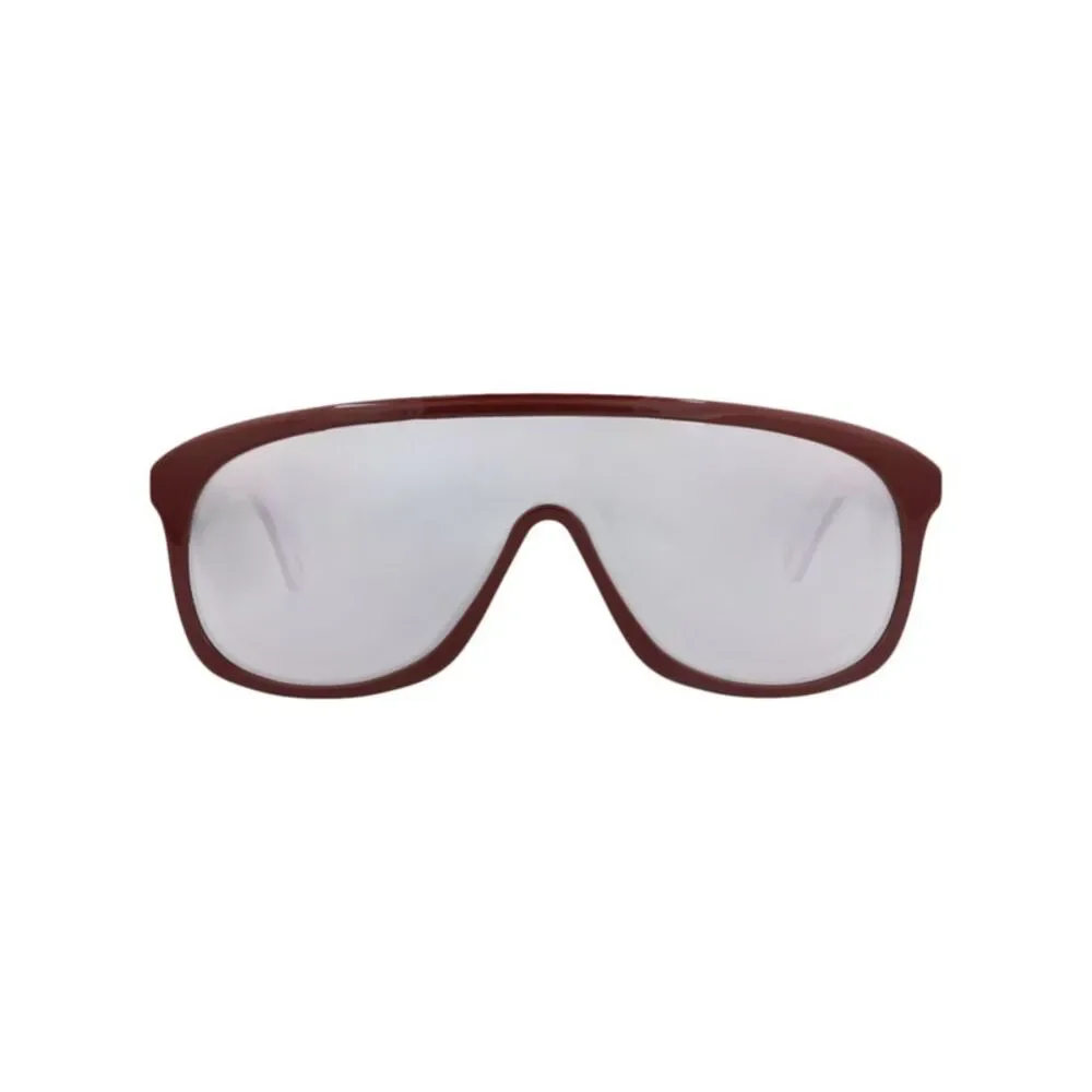 Chloé Aviator-Frame Recycled Acetate Sunglasses Red Womens